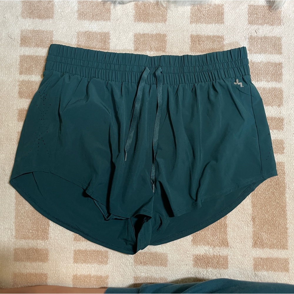 NWOT JoyLab Woven Running Shorts - Deep Green